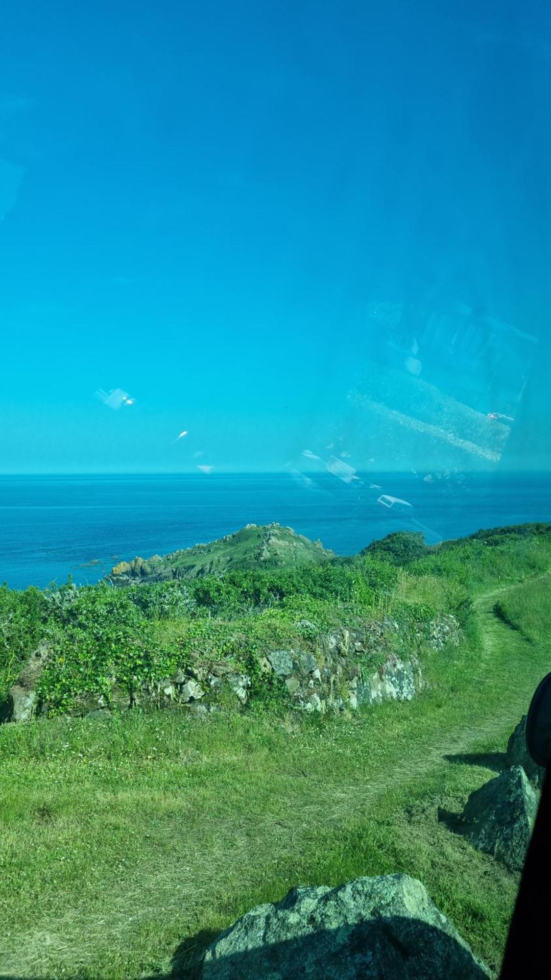 코버렉 Journeys End With Stunning Sea Views From The Headland 빌라 외부 사진